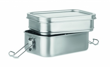 Logo trade promotional item photo of: Stainless steel lunch box